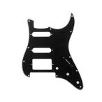 Musiclily Pro 11穴 HSS STストラトピックガード American/メキシコ製Fender Stratストラトキャスターエレキギター Floyd Roseブリッジカット用、3プライブラッ