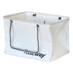 laiz way (Riseway). рыбалка UEV-044 складной baccan ( крышка нет ) 33cm белый 