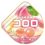 UHA тест . сахар kororo Shimizu белый персик 40g