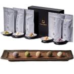  подарок на Bon Festival высококлассный бобы кондитерские изделия .. чай магазин -the_bean-/.. мир три поддон _.. чай _....._.. зеленый чай _. фиолетовый клубень _ каждый 40g итого 200g, старый магазин. бобы кондитерские изделия серии 