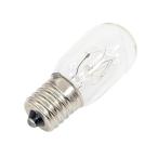  внутри лампочка T22 форма 15W застежка 17mm (E17) цвет кузова прозрачный 1 штук швейная машина рефрижератор маленький размер. осветительное оборудование и т.д. лампочка это LED не является.