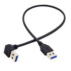Chenyang USB 3.0 кабель USB 3.0 модель A 90 раз down угол растягивание данные кабель 40cm
