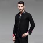 S/M/L/XL/2XL мужской латиноамериканский Dance для рубашка мужчина бальные танцы костюм верхняя одежда Dance одежда фирма . тренировка надеты для соревнований постановка черный warutsu