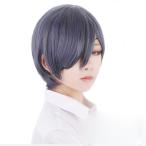 ウィッグ シェル 黒執事 シエル・ファントムハイヴ シェル風 コスプレ道具 コスプレ 変装 仮装 ja074g3g3m2