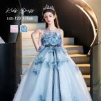 ショッピングピアノ発表会 ドレス 子供 発表会 ブルー ピンク 結婚式 女の子 ジュニア ピアノ発表会 120 130 140 150 170 フォーマル ワンピース コンクール 袖無し ロング トレーン