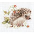  Cross стежок вышивка комплект a Lisa ALISA еж . клубника 14ct животное Cross стежок комплект 