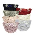 ショッピングサテン レディース 大きいサテンリボン フェザーニットスムース ローライズ ショーツ パンティー かわいい 小さいパンツ メール便