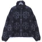 LOUIS VUITTON монограмма цветок стеганная куртка размер 48 черный HIB62ETWR A334 Louis Vuitton cut tedo блузон Bomber с хлопком 