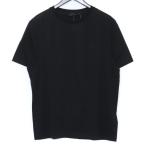 ショッピングモンクレール MONCLER ラバーロゴワッペンバックプリントTシャツ Mサイズ ブラック H10918C00056 8390Y モンクレール MAGLIA T-SHIRT 半袖カットソー