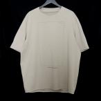 DEVOA 23SS Short sleeve soft jersey print Tシャツ サイズ3 クリーム CSC-MASB デヴォア ショートスリーブ ソフト ジャージー プリント