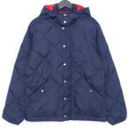 SUPREME Quilted Puffy Jacket M размер темно-синий Supreme стеганое полотно пуховка .- жакет 