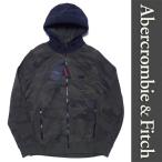 ショッピングAbercrombie 新品 Abercrombie & Fitch FULLZIP SWEAT PARKA アバクロンビー＆フィッチ パーカー カモフラ フルジップ スウェット S 正規 (C2417-AFT0011)