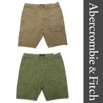 ショッピングAbercrombie 新品 Abercrombie & Fitch SHORTS アバクロンビー アンド フィッチ ショーツ ショートパンツ カーキ ハーフ カットオフ 正規品 (G0816-AFB0004)