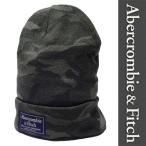 新品 Abercrombie & Fitch KNIT CAP アバクロンビー&フィッチ ニットキャップ ビーニー カモフラ グリーン 帽子 ぼうし アバクロ 正規品 (K1219-AFG0001)