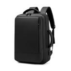 ビジネスリュック バックパック メンズ ビジネスバッグ 大容量 拡張 防水 USBポート付き 通勤 通学 旅行