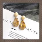 Yahoo! Yahoo!ショッピング(ヤフー ショッピング)レディース ピアス シンプル かわいい プレゼント 人気 キャッチ 誕生日 大理石 サークル べっこう マーブル ネイビー ゴールド ファッション スタッド