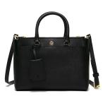 トリーバーチ トートバッグ レディース TORY BURCH BLACK/ROYAL NAVY ブラック/ロイヤルネイビー ROBINSON SMALL DOUBLE ZIP TOTE 46331 018