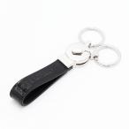 【7/19-7/25 LYP会員+P10倍】フェラガモ FERRAGAMO キーリング ブラック EMBOSSED FERRAGAMO 661213 764221 BLACK