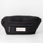 【BLACK FRIDAY 10%OFFクーポン】マルニ MARNI ショルダーバッグ ベルトバッグ PUFF MUMQ0021U0 P8068 00N99 BLACK