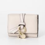 ショッピングchloe クロエ CHLOE 3つ折り財布(小銭入れ付き) ミニ財布 ミニトリフォールドウォレット ALPHABET アルファベット CHC21WP946F57 084 WILD GREY