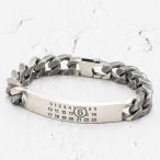 エムエムシックスメゾンマルジェラ MM6 MAISON MARGIELA ブレスレット Numeric signature ニューメリックシグネチャー SM6UY0049 SV0235 954 ARGENTO BRUNITO