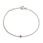 Dior / ディオール ミミウィ ピンクサファイア ブレスレット 750WG プレゼント