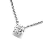 VENDOME AOYAMA / ヴァンドーム青山　キャトル ダイヤネックレス　0.558ct　Pt950/Pt850　一粒ダイヤモンド　ペンダント　プレゼント