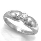 ショッピングティファニー TIFFANY&Co./ティファニー　ダブルティアドロップ ダイヤリング　Pt950　10.5号　指輪　ダイヤモンド　プラチナ　プレゼント