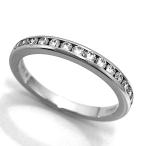 TIFFANY&Co./ティファニー ハーフサークル チャネルセッティング ダイヤリング Pt950 11.5号 指輪 ハーフエタニティ ダイヤモンド
