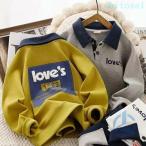  cut and sewn Kids весна осень-зима мужчина длинный рукав тренировочные топы осень одежда рубашка-поло zonchi- ребенок одежда футболка tops свободно весна одежда посещение детского сада посещение школы симпатичный подарок 
