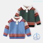  ребенок одежда осень-зима вязаный boys полоса рисунок tops длинный рукав хлопок воротник имеется zonchi- свитер casual военно-морской флот способ . зеленый надеты поворот body type покрытие сверху товар видно ходить на работу 