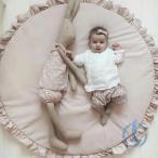  baby коврик Sunny оборка Северная Европа одноцветный круг модный отталкивание круглый все ... living ioso season младенец товары для малышей уход за детьми сопутствующие товары для помещений выход удобный 