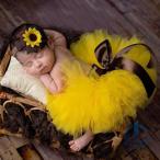  новый bo-n фото baby .. искусство юбка костюм подсолнух комплект костюм память ioso фотография фотосъемка новогодняя открытка память фотография новорожденный девочка повседневный используя ходить на работу 