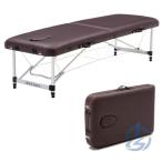  складной массажный стол aluminium иметь . длина 185× ширина 60× высота 48 легкий 73cm bed портативный ioso.. массаж целый body красота сопутствующие товары собственный уход повседневный используя удобный 