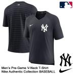【あすつく対応】＜メール便対応＞ナイキ（NIKE）　Tシャツ　ニューヨーク・ヤンキース　Pre-Game V-Neck T-Shirt　MLB New York Yankees　NKM9-4FA-NK-ITB