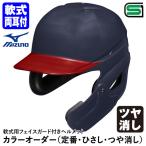 < производство на заказ > Mizuno (MIZUNO) для софтбола лицо защита имеется шлем hisasi покраска блеск удаление 1DJHR111 1DJYH152 1DJYH173 стандартный * карниз * матирующий для софтбола обе уголок есть удар человек для 