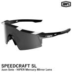 【即日発送可】100%(ワンハンドレッド) 61008-00001 SPEEDCRAFT SL Soto 1 Polished Black Chrome - HiPER Mercury Mirror Lens スピードクラフト サングラス