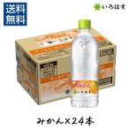 ショッピングいろはす いろはす みかん 540ml 24本 1ケース 天然水 コカ・コーラ オレンジ 蜜柑 ペットボトル フルーツフレーバー