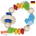  Германия производства ... Aoitori погремушка . из дерева goki погремушка зуб . поэтому празднование рождения половина день рождения 6 месяцев 0 лет .. младенец игрушка 