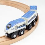 mokuTRAIN 500 серия Shinkansen | электропоезд игрушка BRIO сменный желтохвост o Plarail JR National Railways Shinkansen груз железная дорога mokto дождь подарок праздник входить . день рождения дерево из дерева интеллектуальное развитие 