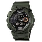Yahoo! Yahoo!ショッピング(ヤフー ショッピング)カシオ 時計 CASIO G-SHOCK Gショック GD-100MS-3 ミリタリーテイスト カーキ LEDバックライト付き 海外モデル プレゼント 誕生日 クリスマス