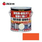 スーパー油性 鉄部・建物用 オレンジ 0.7L(700ml) 油性多目的塗料 サンデーペイント