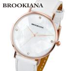ブルッキアーナ 腕時計 メンズ BROOKIANA ROUND SLIM PEARL BA3101-RPWLWH