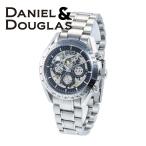 ダニエルダグラス DANIEL&amp;DOUGLAS 腕時計 メンズ DD8807-BKSV 自動巻き オートマチック スケルトン