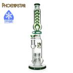 喫煙具 ガラスボング PHOENIX STAR グリ