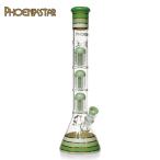 ショッピングパイレックス 喫煙具 ガラスボング PHOENIX STAR トリプルパーコレーター・ビッグボング Glass Bong