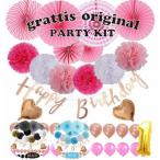 [ハーフ&100日対応] 誕生日 パーティー 飾り 飾り付け バルーン ハッピーバースデー ハーフバースデー 100days 100日 バースデー 1歳 2歳 男 女 セット 風船