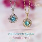 ショッピングパライバトルマリン ネックレス 希少石 パライバトルマリン ダイヤモンド 0.04ct K18 YG イエローゴールド PT プラチナ 18金 ネオンブルー 記念日 プレゼント 人気 資産