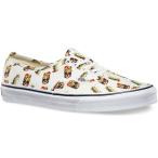 VANS WOMENS AUTHENTIC　DRAINED AND CONFUSED　WHITE　オーセンティック　レディース　バンズ