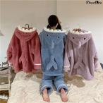 サメ 着ぐるみ パジャマ レディース ルームウェア オールインワン 部屋着 フード付き 寝巻き 寝間着 もこもこ プレゼント かわいい 暖かい 冬 長袖 前開き 冬 ク